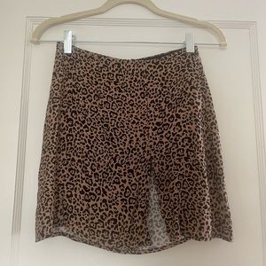 Reformation mini skirt